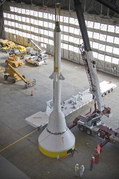 Makieta   modułu załogowego Orion