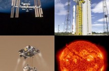Symbole 2012 roku? ISS, Vega, MSL oraz aktywność słoneczna / Credits - NASA, ESA, JPL, SDO