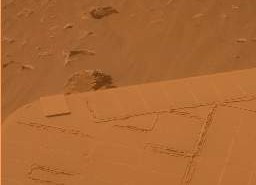 Stan paneli na sol 1696, Credits: NASA