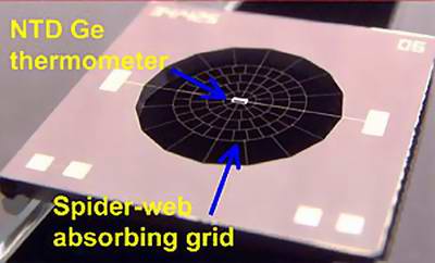 Bolometr stosowany w instrumencie SPIRE (Cred. NASA/ESA)