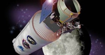 Sonda LCROSS i stopień Centaur / Credits - JPL