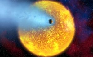Prawdopodobny wygląd KELT-3 b / Credits - NASA, ESA, HST