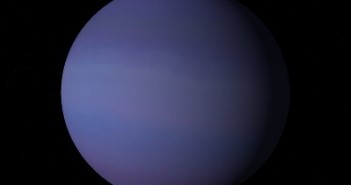 Egzoplaneta typu III w klasyfikacji Sudarskiego - prawdopodobny wygląd HD 9446 c / Credits - Celestia program