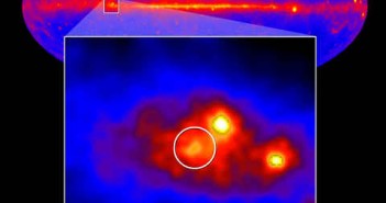 Lokalizacja mikrokwazara Cygnus X-3, credits: NASA/DOE/Fermi LAT Collaboration