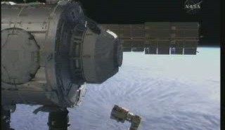 Node 3 i Cupola ponad Ziemią / Credits - NASA TV