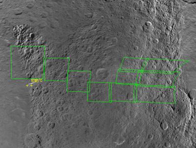 Cele obserwacyjne dla dzisiejszego przelotu / Credits - NASA, ciclops.org Cele obserwacyjne dla dzisiejszego przelotu / Credits - NASA, ciclops.org