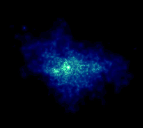 Zdjęcie G54.1+0.3 wykonane przez teleskop kosmiczny Chandra w 2002 roku, credit: NASA/CXC/JPL-Caltech/Harvard-Smithsonian CfA 