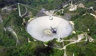 Obserwatorium Arecibo / Credits: NAIC