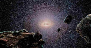 Wizja artystyczna obłoku Oorta, credit: Don Dixon / cosmographica.com