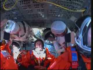 Wszyscy na pokładzie! / Credits - NASA TV