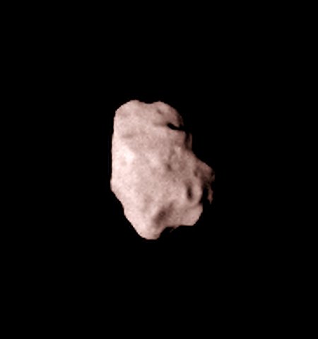 Pierwsze zdjęcie planetoidy 21 Lutetia z odległości 80 tysięcy km / Credits -  ESA 2010 MPS for OSIRIS Team MPS/UPD/LAM/IAA/RSSD/INTA/UPM/DASP/IDA  
