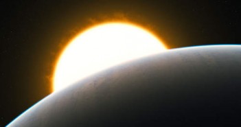 Wizja artystyczna HD 209458b (ESO/L. Calçada)