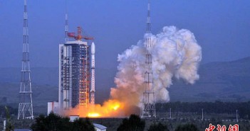 Start rakiety CZ-4D z satelitą Yaogan-10 z kosmodromu Taiyuan (Chinanews.com)