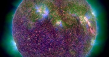 14 sierpnia 2010 roku - kompozytowy obraz z SDO / Credits - JPL, NASA, SDO
