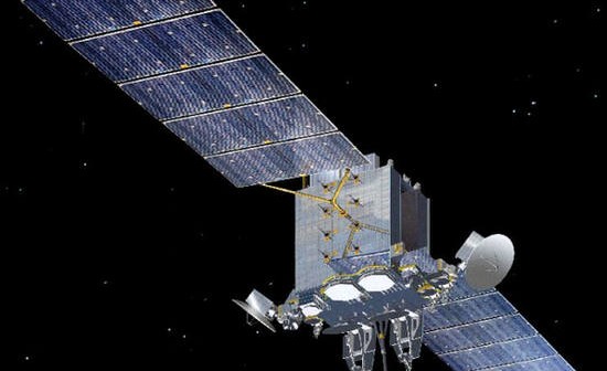 Wizualizacja satelity AEHF-1 / Credits: Lockheed Martin