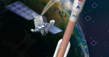 Plakat misji AEHF-1 (United Launch Alliance)