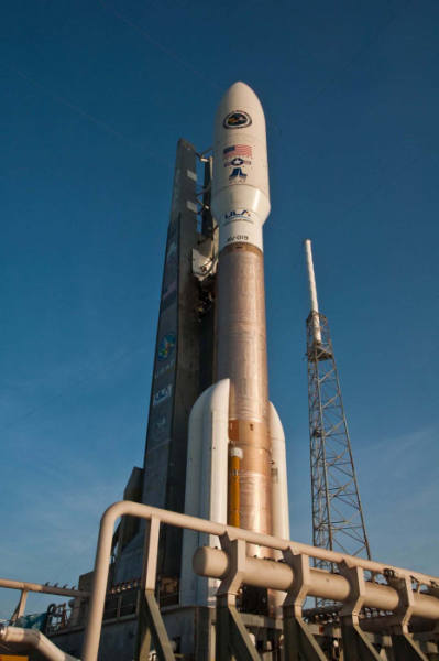 rakieta Atlas 5 z satelitą AEHF-1 oczekuje na start na wyrzutni LC-41 (United Launch Alliance)