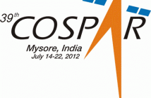 Logo 39. Zgromadzenia Naukowego COSPAR jakie odbędzie się w 2012 roku w Indiach