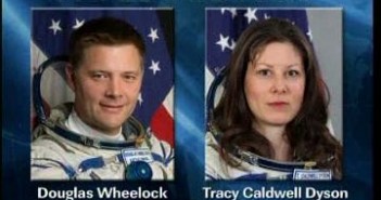 Astronauci, którzy wykonają drugi awaryjny spacer kosmiczny / Credits - NASA TV