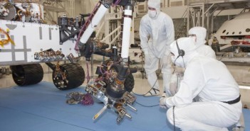 Testy wysięgnika Curiosity, 31 sierpnia 2010 / Credits: JPL