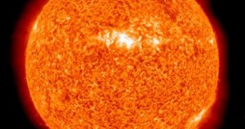 Wygląd Słońca tuż po godzinie 11:00 CEST w dniu 28 września 2010 roku / Credits - SDO, NASA