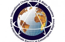 Logo Międzynarodowej Karty Przestrzeni Kosmicznej i Kataklizmów / Credits: International Charter of Space and Major Disasters