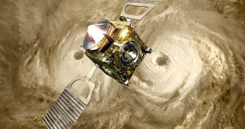 Sonda Venus Express i podwójny wir nad północnym biegunem Wenus