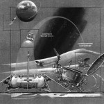 Wizja przedstawiająca profil misji łazika księżycowego Łunochod (NASA)
