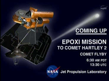 Zapowiedź transmisji z misji Deep Impact/EPOXI (NASA TV)