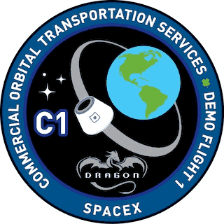 Logo misji Commercial Orbital Transportation Services - COTS 1 (NASA)