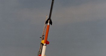 Start rakiety Black Brant XII / Credits: NASA