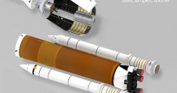 Rakieta Jupiter 130 z rodziny DIRECT - koncepcja SD HLV bazuje na tej koncepcji / Credits - DIRECT launcher (released to public domain)
