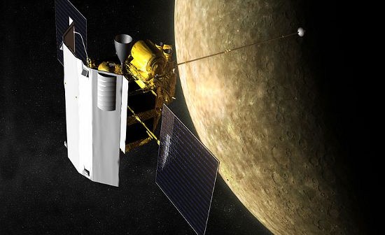 Wizja artystyczna sondy Messenger (NASA)