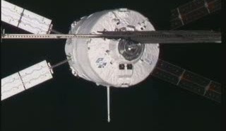 Dokowanie ATV-2 do ISS / Credits: NASA