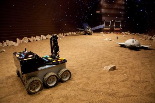 Symulacja marsjańskiego terenu (IBMP/ Oleg Voloshin)