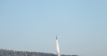 Start rakiety REXUS-9, 22 lutego 2010 / Credits: Swedish Space Corporation