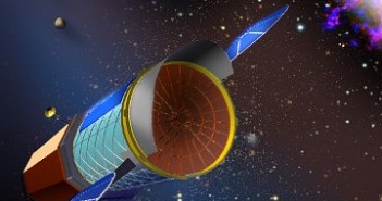 Wizja artystyczna sondy IXO / Credits - NASA, ESA