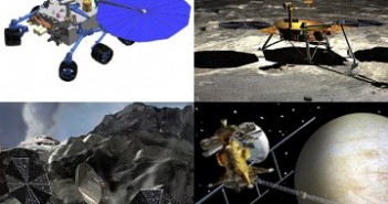 Wizualizacje niektórych misji analizowanych w raporcie Decadal Survey / Credits - NASA JPL, Corby Waste