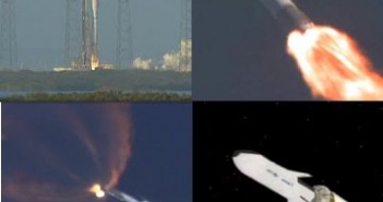 Etapy startu rakiety Atlas V z X-37B na pokładzie / Credits - United Launch Alliance