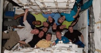 Wewnątrz modułu PMM - zdjęcie wykonano w trakcie Flight Day 6 / Credits - NASA