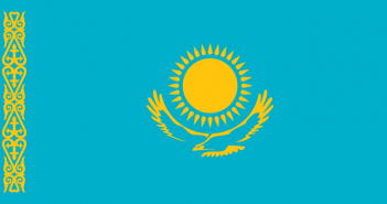 Flaga Kazachstanu / Credits: WikiCommons