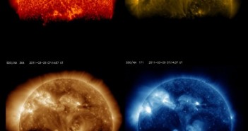 Zaćmienie Słońca oczami SDO / Credit – NASA