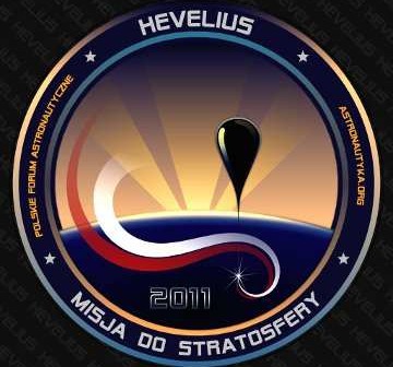 Logo misji Hevelius / Credits - Tomasz Adam