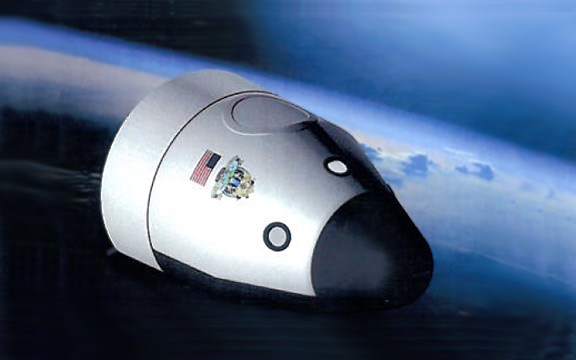 Kapsuła Space Vehicle firmy Blue Origin / Credits - Blue Origin