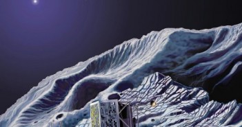 Orbiter Rosetta i lądownik Philae - wizja artystyczna (ESA)