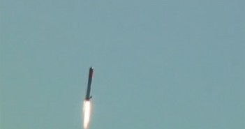 Kadr z pierwszego startu HEAT-1X / Credits: Copenhagen Suborbitals