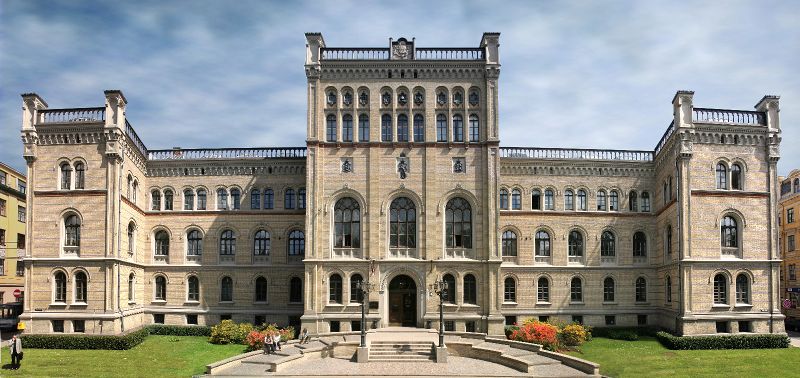 Budynek Uniwersytetu Łotweskiego, miejsca w którum odbędzie się międzynarodowy dzień informacyjny / Credits: Uniwersytet Łotewski