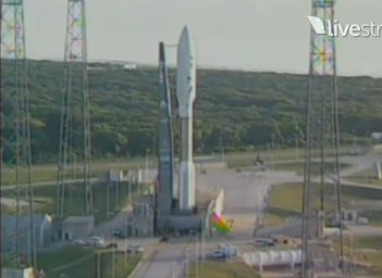 Atlas V z sondą Juno, godz. 7:25 EDT / Credits: SFN