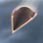 Artystyczna wizja hipersonicznego lotu szybowcowego HTV-2 / Credits - DARPA