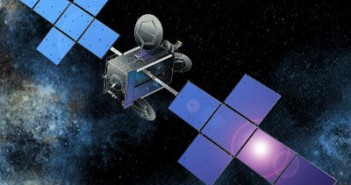 Wizja artystyczna satelity QuetzSat 1 (SES Global)